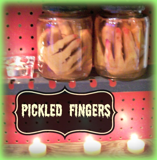 Pickled Fingers - Creepy Halloween DIY-StowandTellU