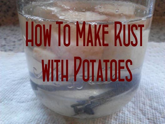 How to make rust with potatoes