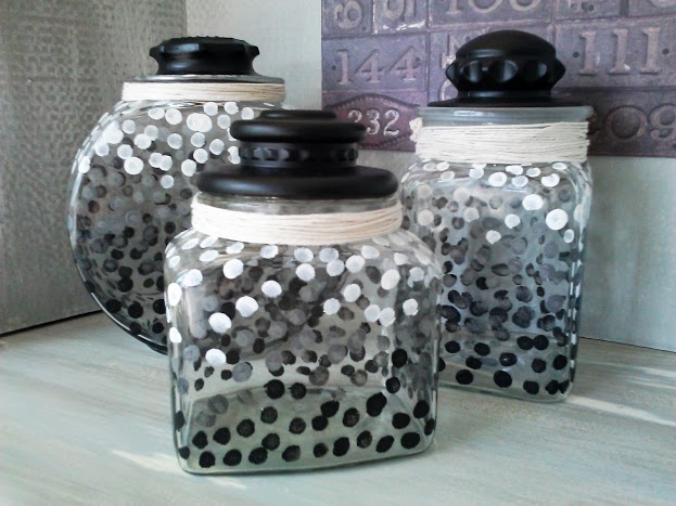 Ombre-dot-glass-canister-set2