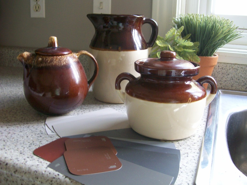 Pottery-inspiration - Kitchen update - pick your palette