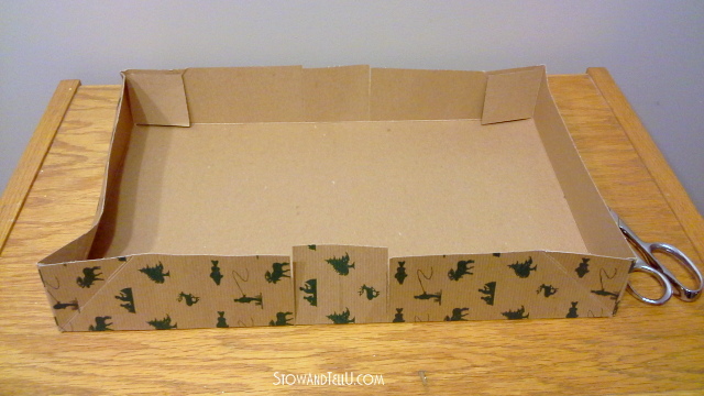 Turn a gift box into a storage box-StowandTellU