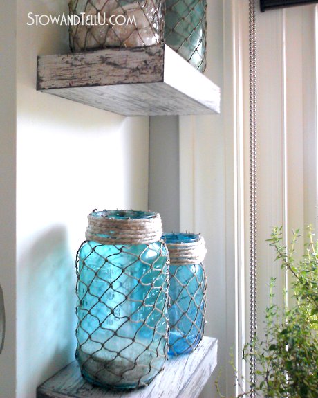 Fish-netting-jars