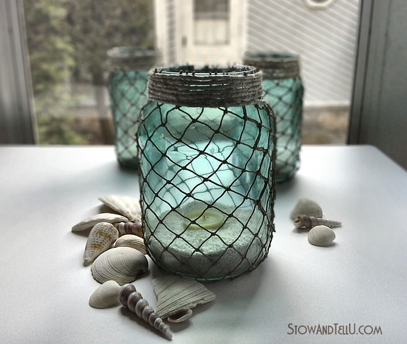 nautical-inpired-netted-jars